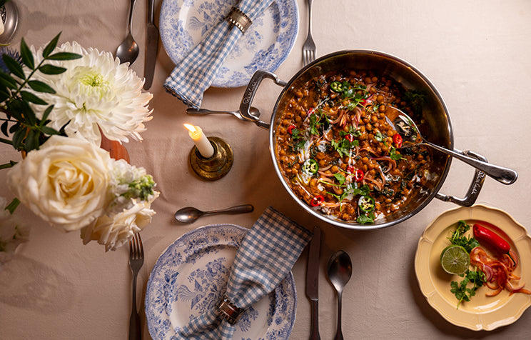 Chickpea and Spinach Curry