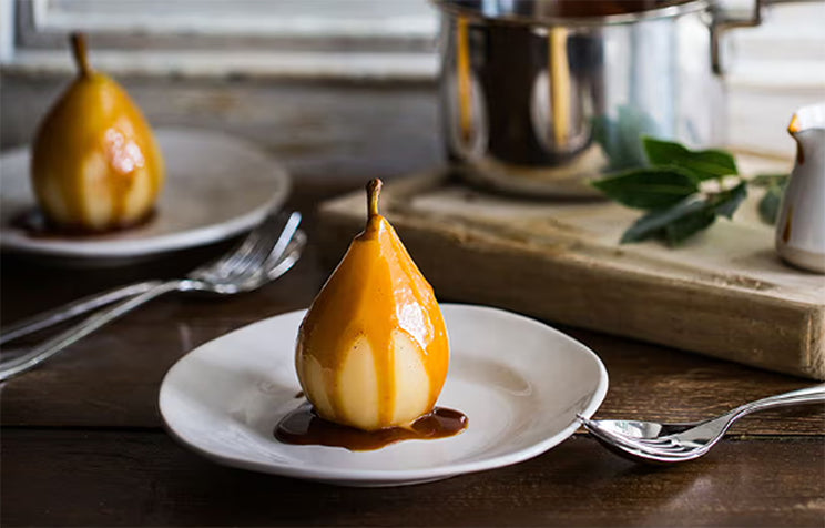 Poached pear