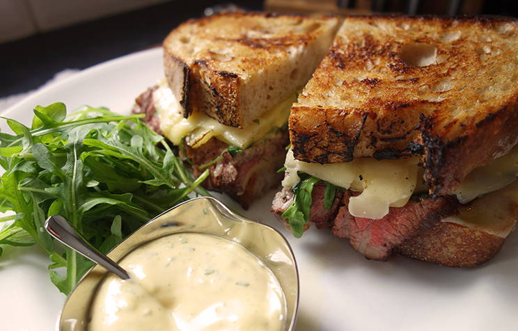 Sourdough Steak Sandwich