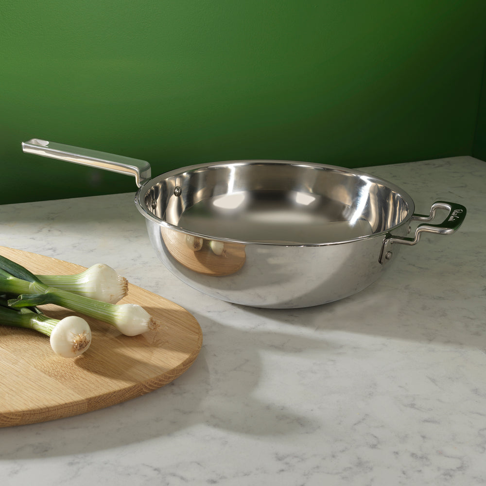 316 Series Cookware Wok with Lid 22cm