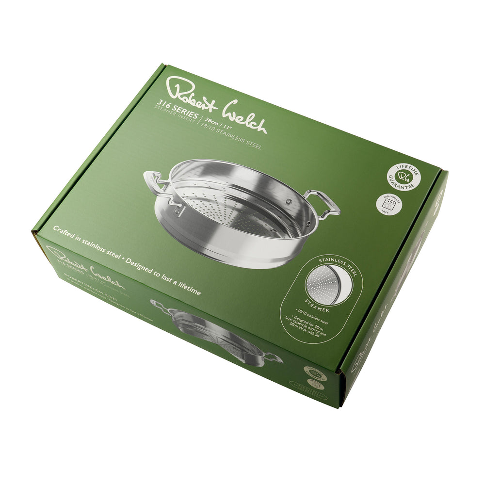 316 Series Cookware Steamer Insert 28cm