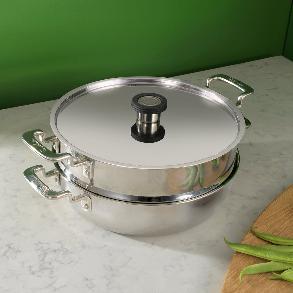 316 Series Cookware 28cm Steamer Set, 2 Piece