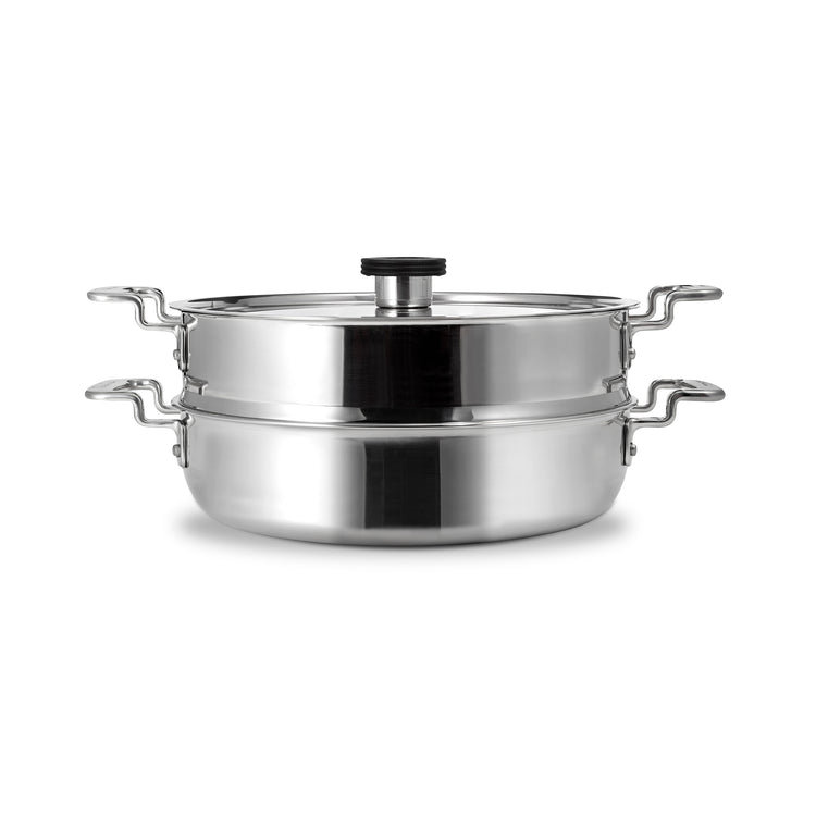 316 Series Cookware 28cm Steamer Set, 2 Piece