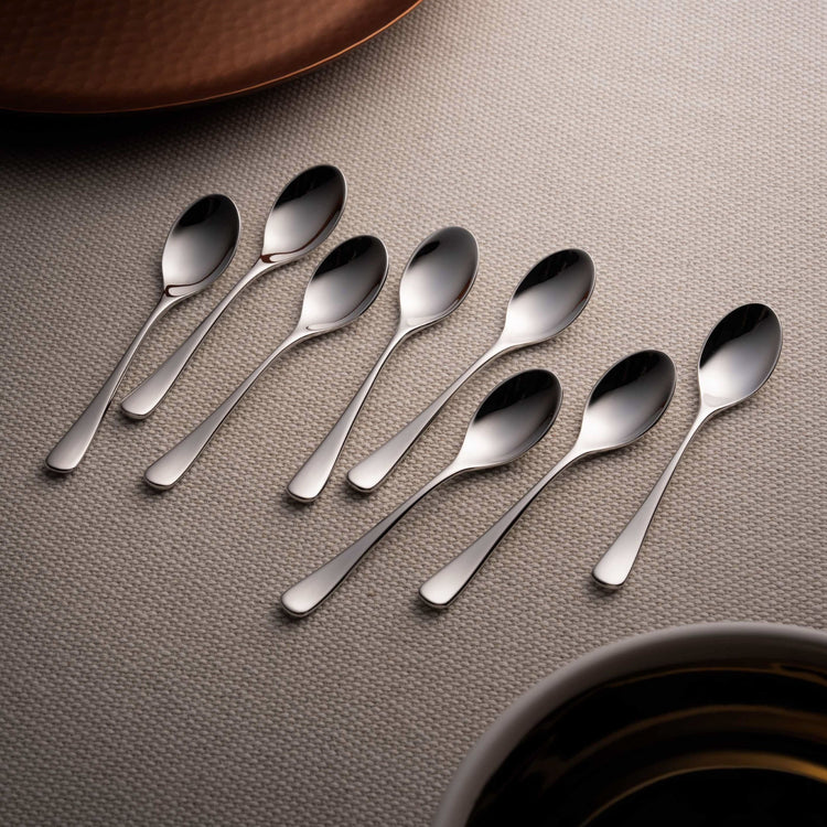Radford Bright Coffee Spoon, Set of 8