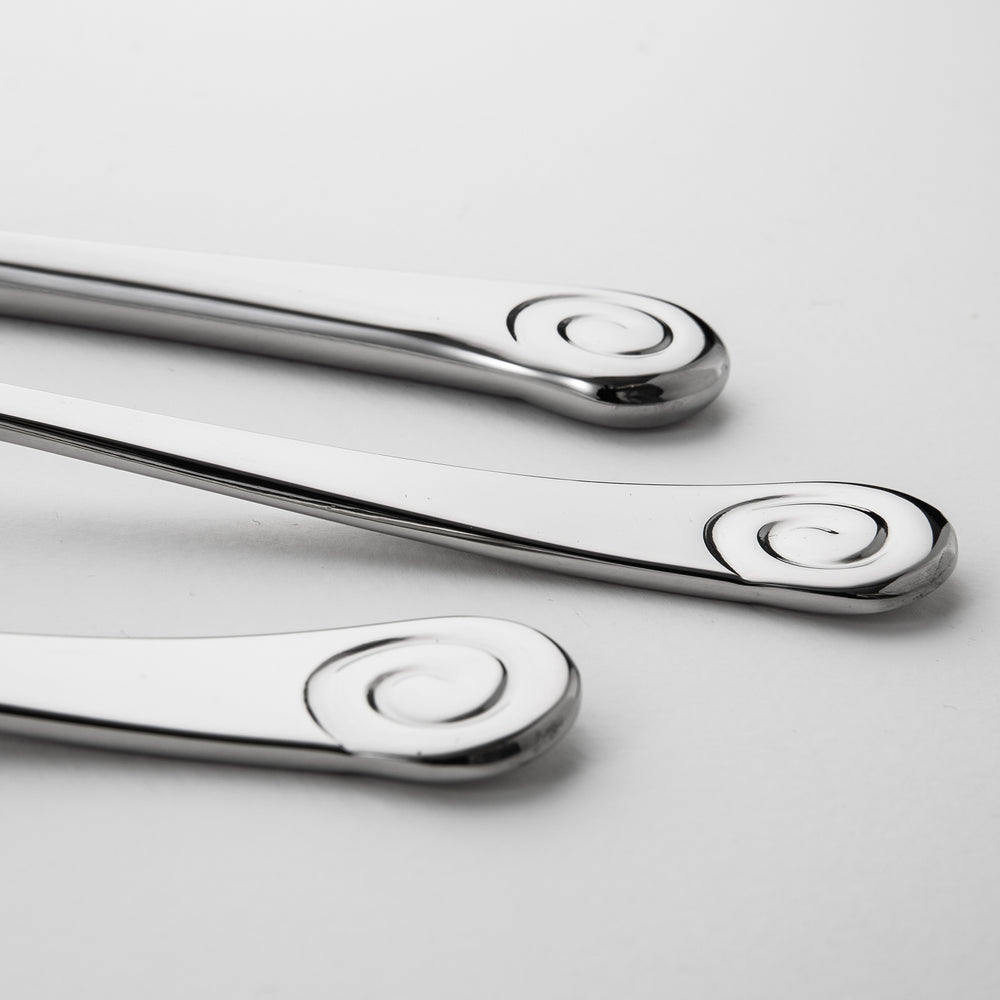 Ammonite Bright Cutlery Sample Set, 3 Piece