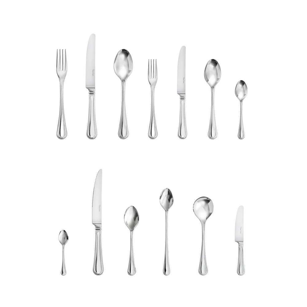 Armscote Bead Bright Cutlery Place Setting, 7 Piece