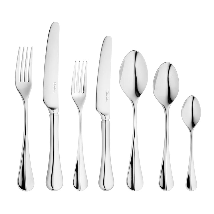 Baguette Bright Cutlery Set, 42 Piece for 6 People