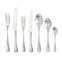 Baguette Satin Cutlery Set, 84 Piece for 12 People