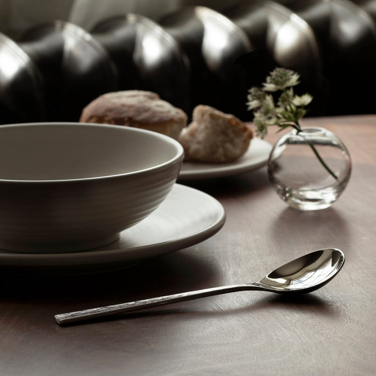 Blockley Slate Bright Round Bowl Soup Spoon