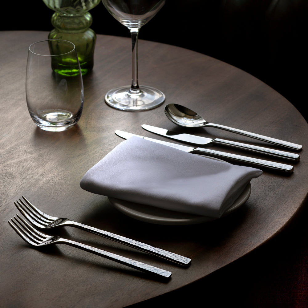 Blockley Slate Bright Cutlery Place Setting, 7 Piece