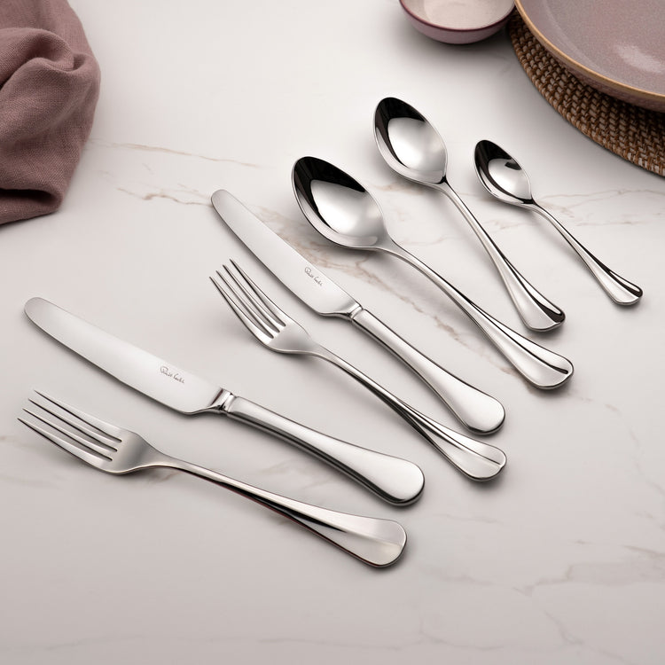 Baguette Bright Cutlery Place Setting, 7 Piece