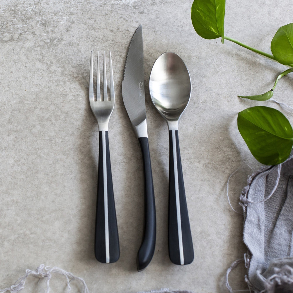 Contour Noir Satin Steak Knife