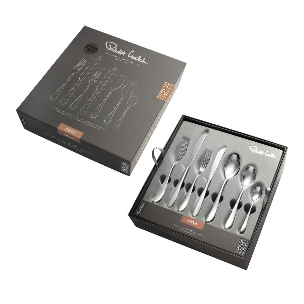 Deta Bright Cutlery Set, 42 Piece for 6 People