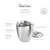 Drift Double Walled Ice Bucket with Bar Tongs