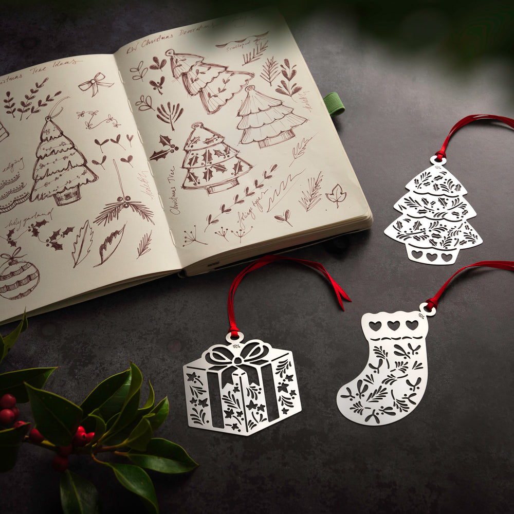 Christmas Decorations 2025, Set of 3