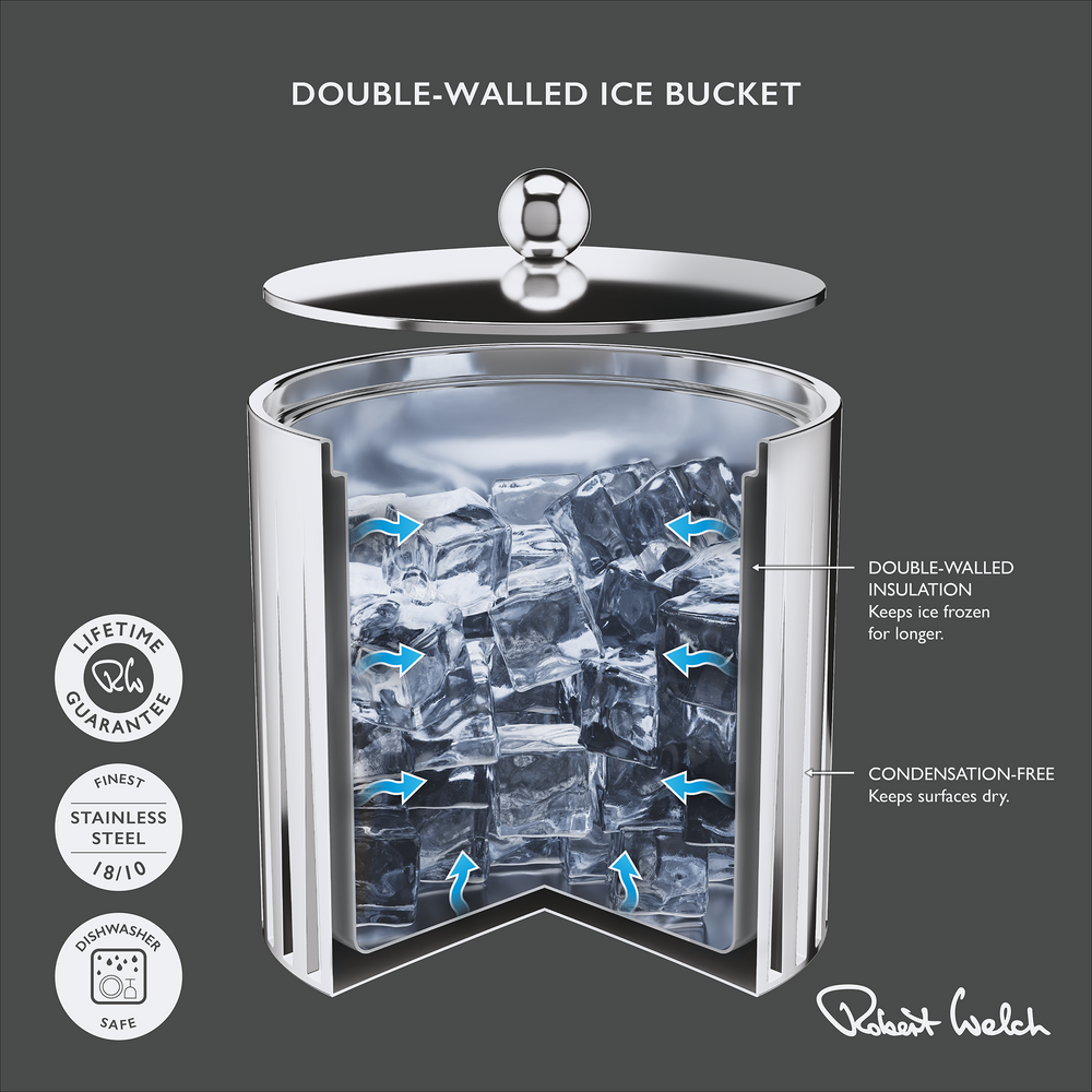 Dorset Double Walled Ice Bucket and Lid