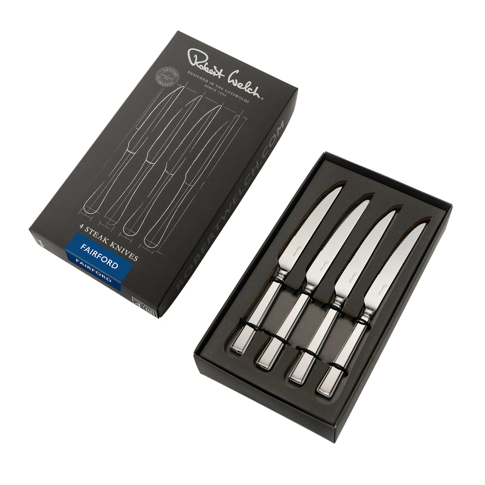 Fairford Bright Steak Knife, Set of 4