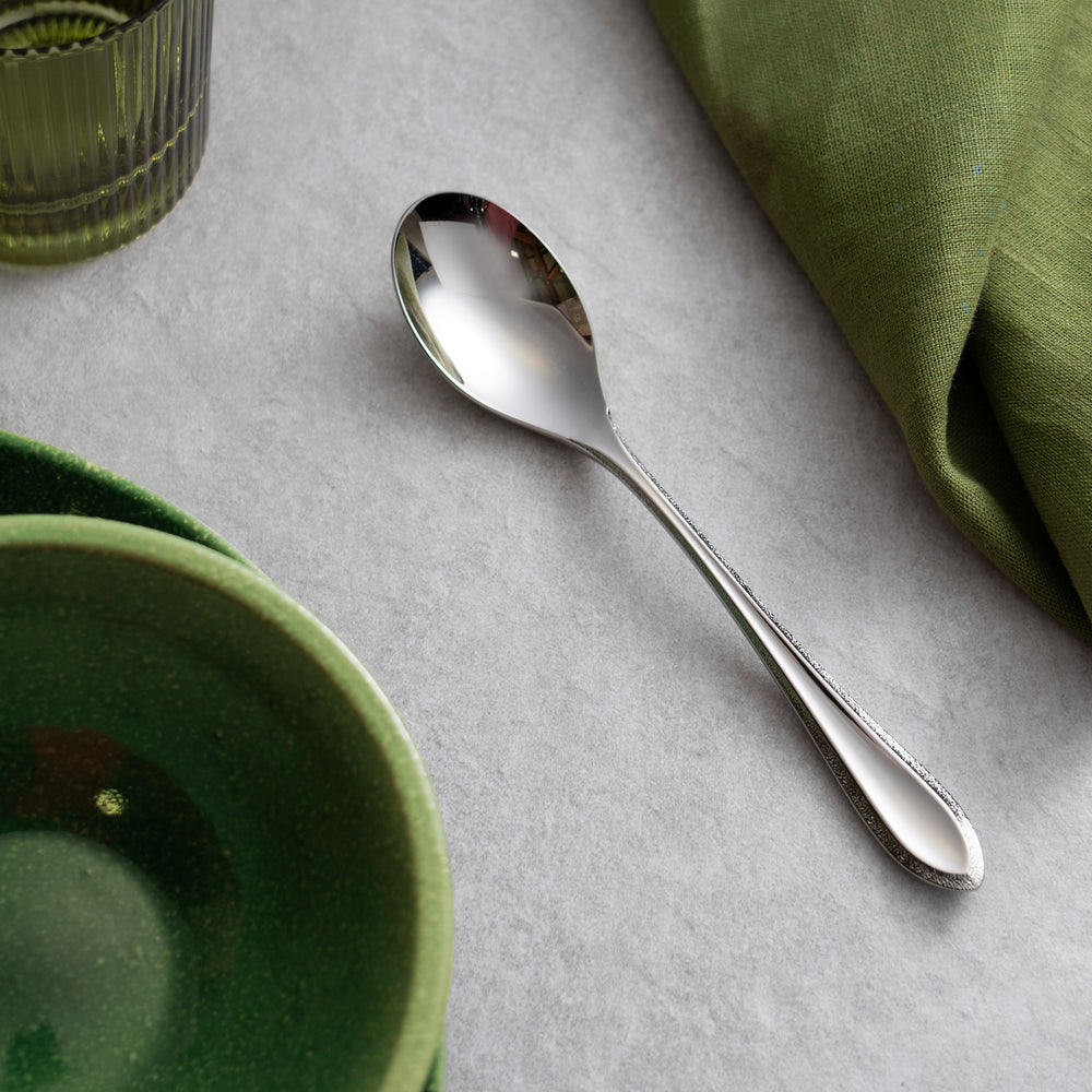 Kemble Texture Bright Dessert Spoon