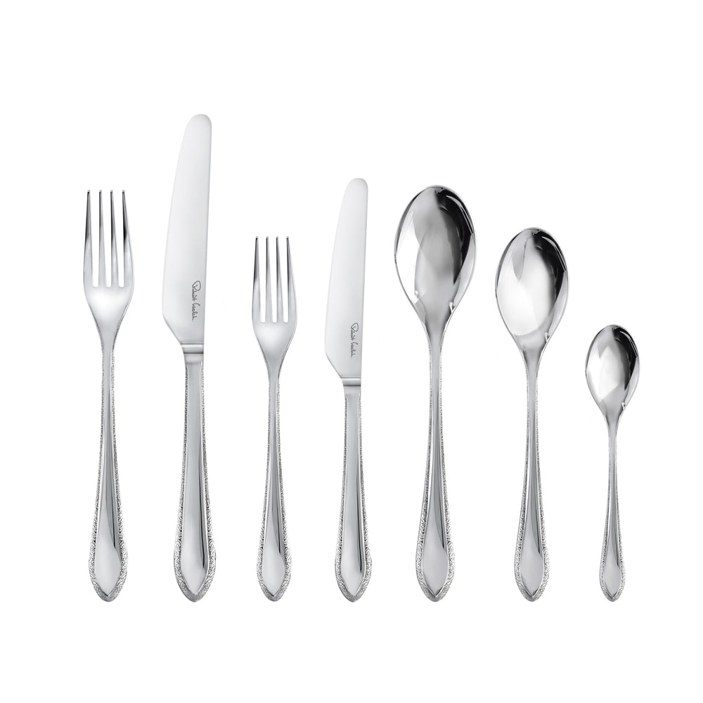 Kemble Texture Bright Cutlery Place Setting, 7 Piece