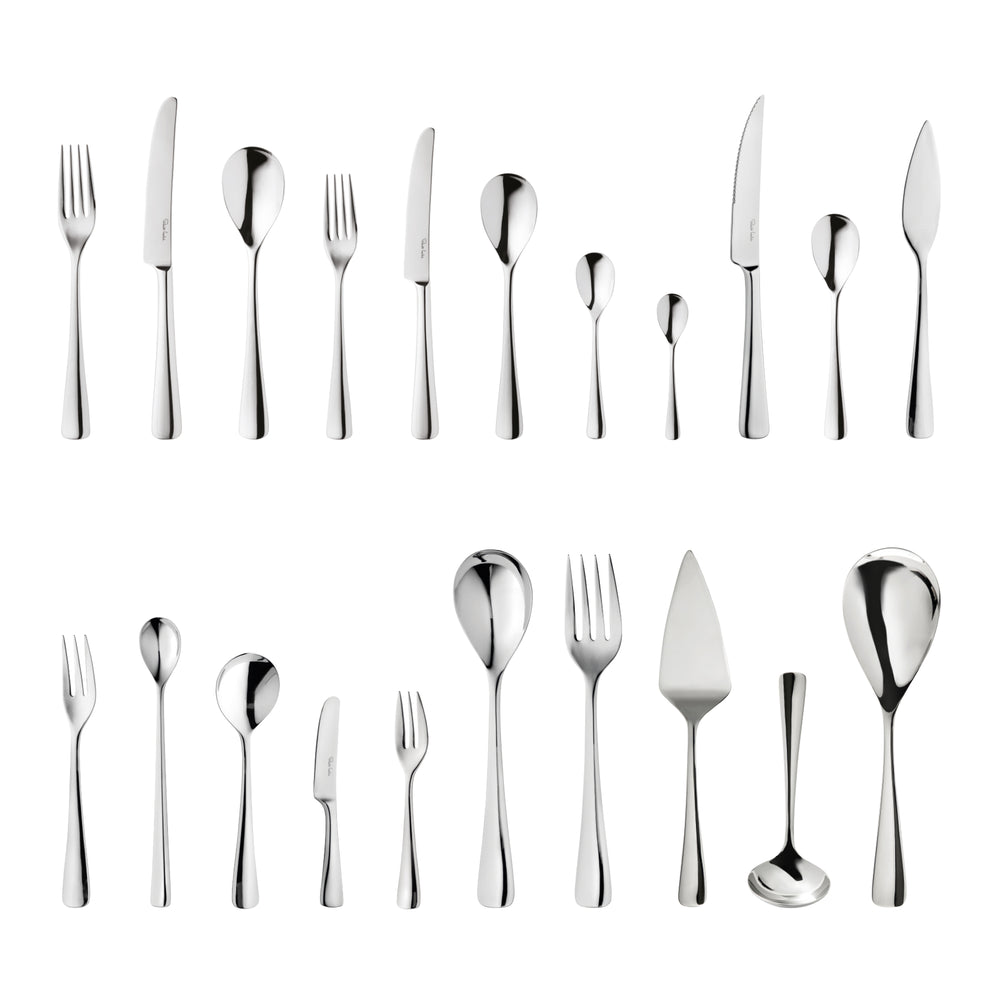 Malvern Bright Cutlery Set, 84 Piece for 12 People