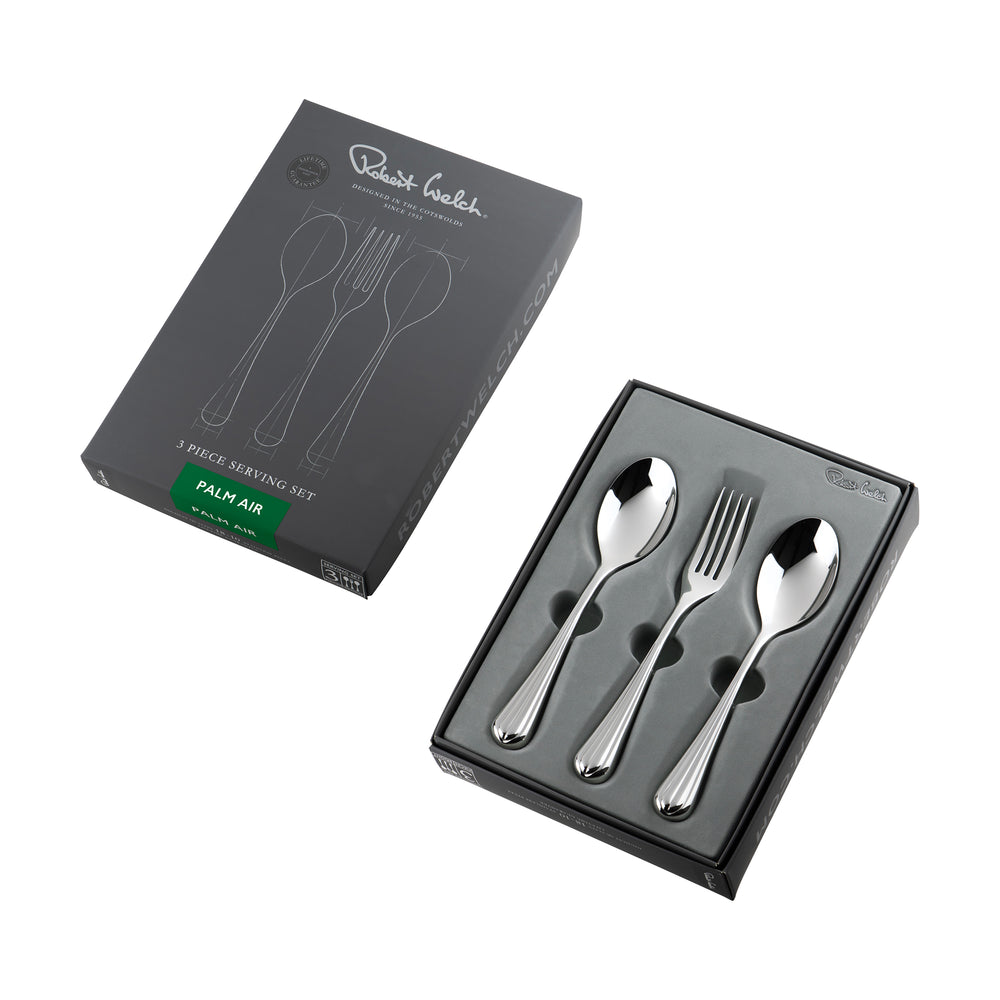 Palm Air Bright Serving Set, 3 Piece