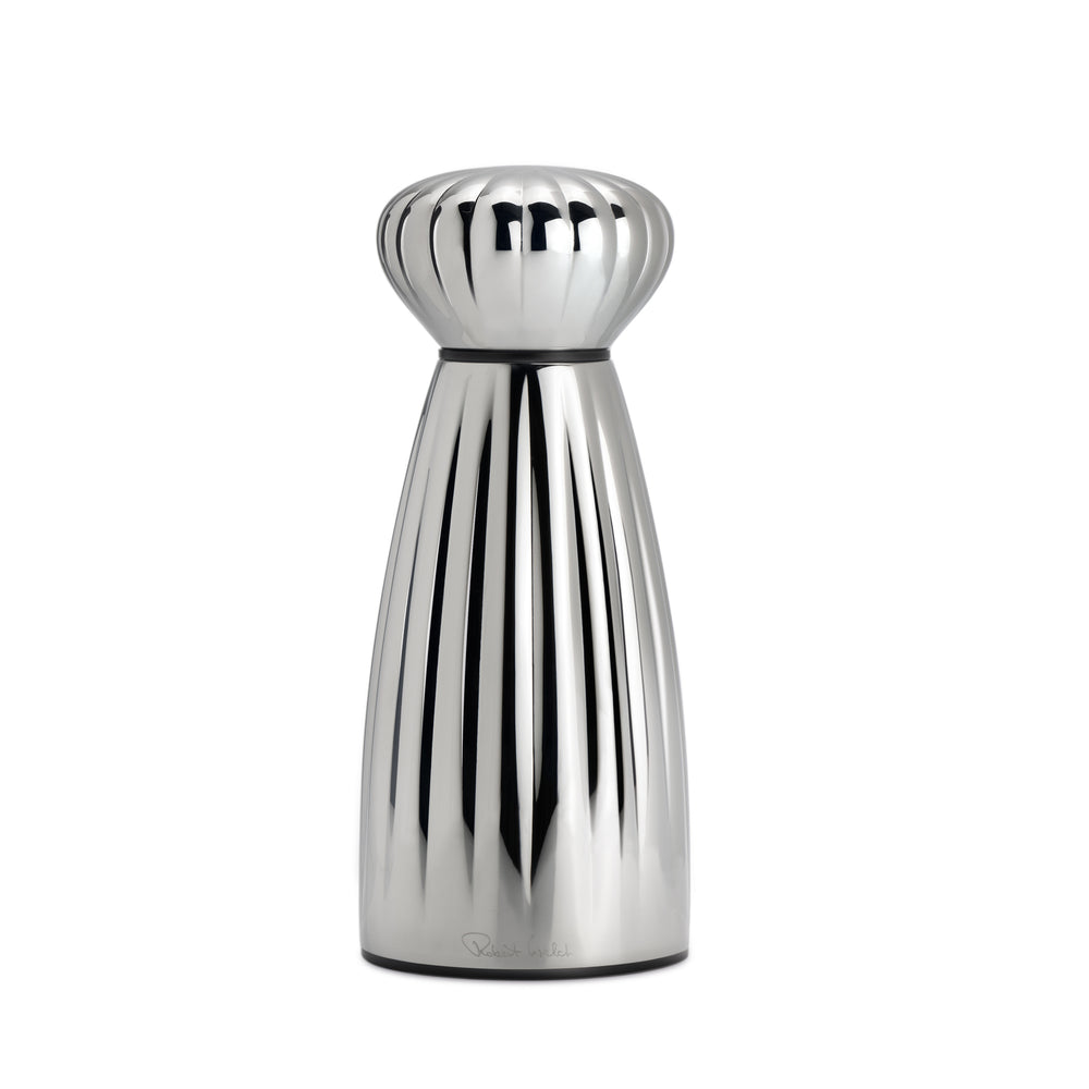 Palm Bright Stainless Steel Small Black Pepper Mill