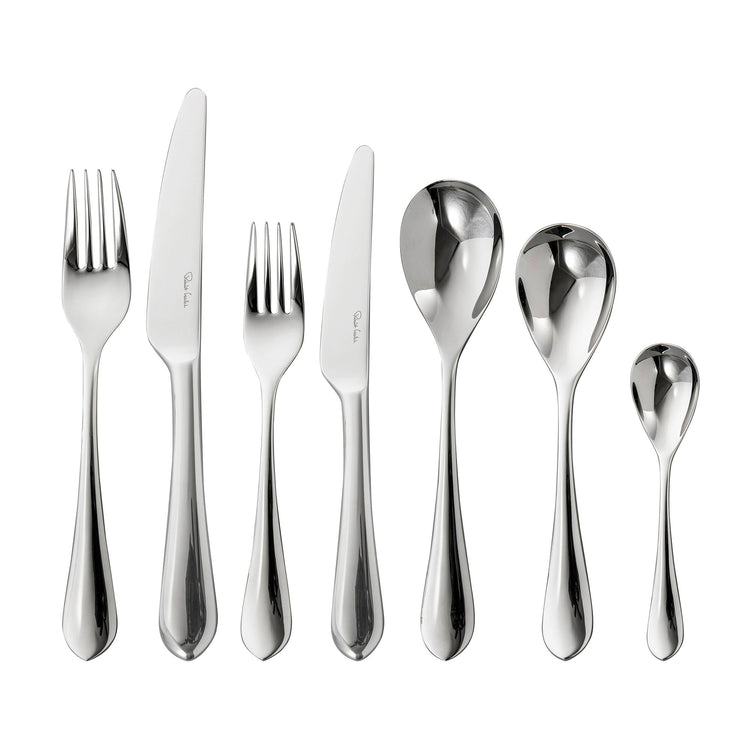 Quinton Bright Cutlery Set, 56 Piece for 8 People