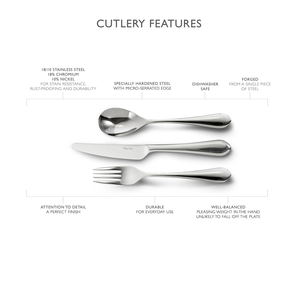 Quinton Bright Cutlery Place Setting, 7 Piece