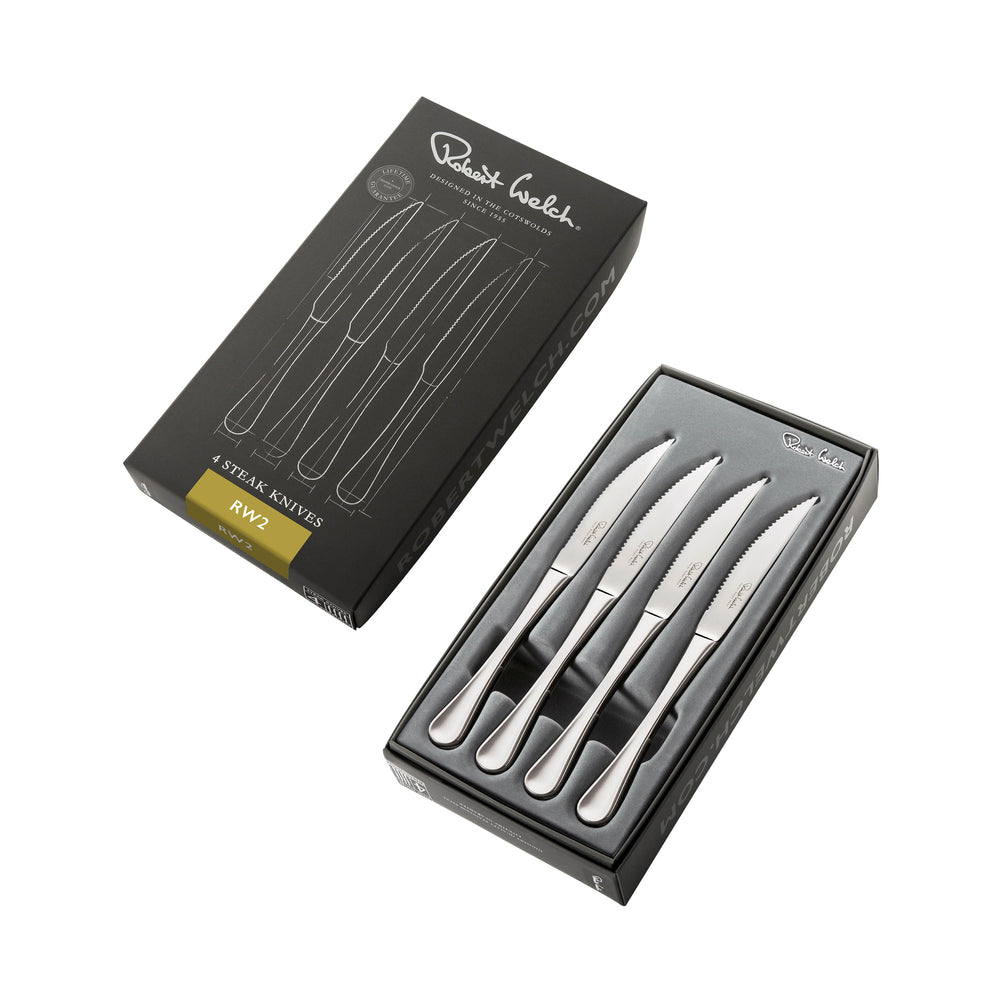 RW2 Bright Steak Knife, Set of 4