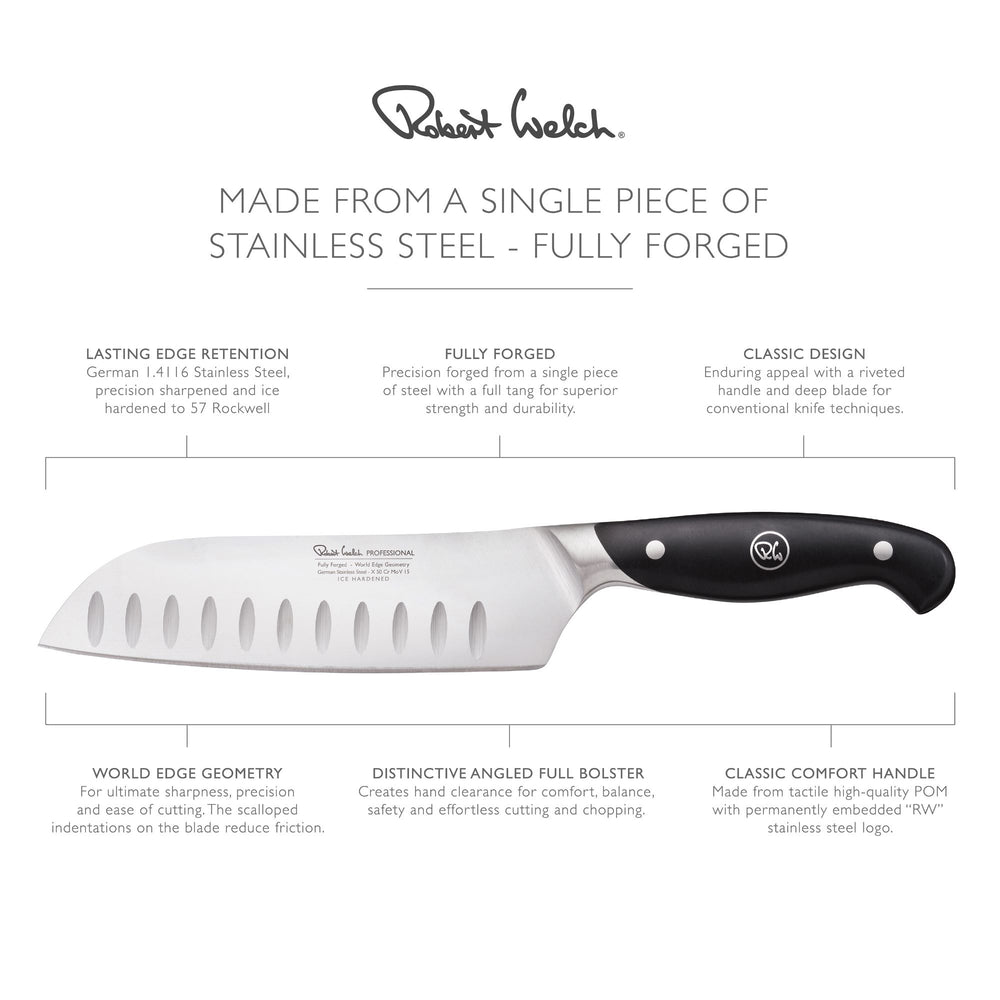 Professional Santoku Knife 17cm