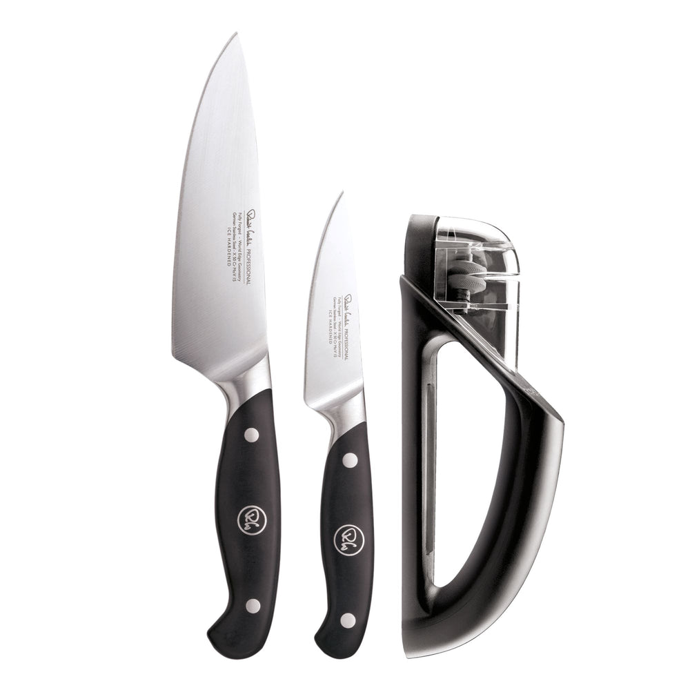 Professional Kitchen Knife Set with Knife Sharpener