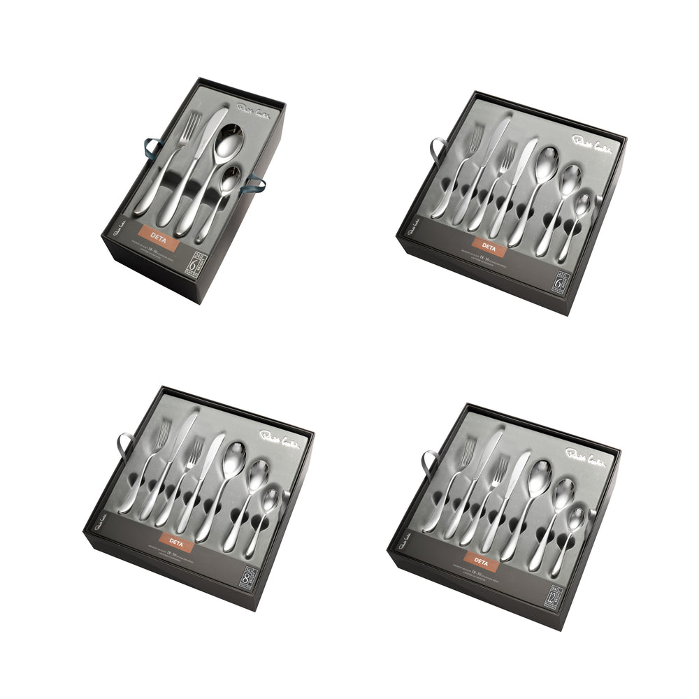 Deta Bright Cutlery Set, 42 Piece for 6 People