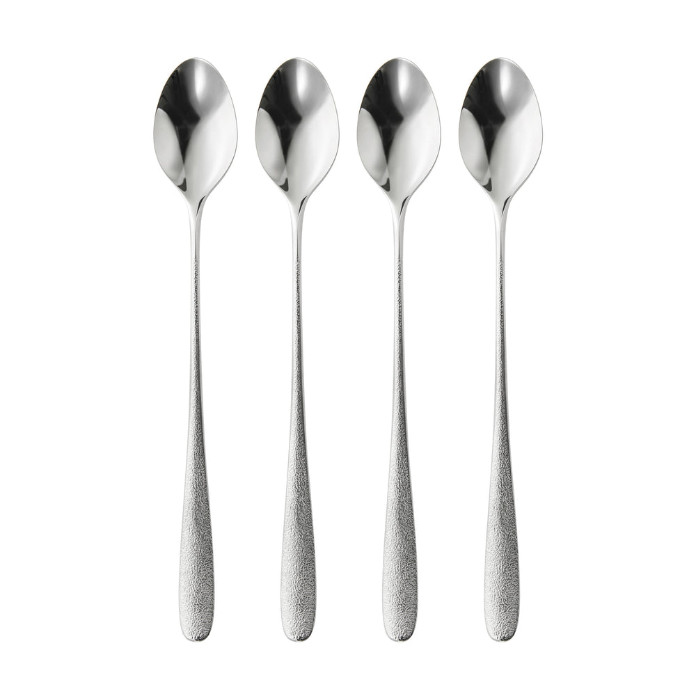 Sandstone Bright Long Handled Spoon, Set of 4