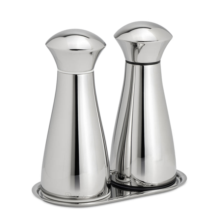 Signature Bright Stainless Steel Medium Mills and Tray Set