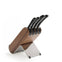 Signature Q Knife Block Set Walnut