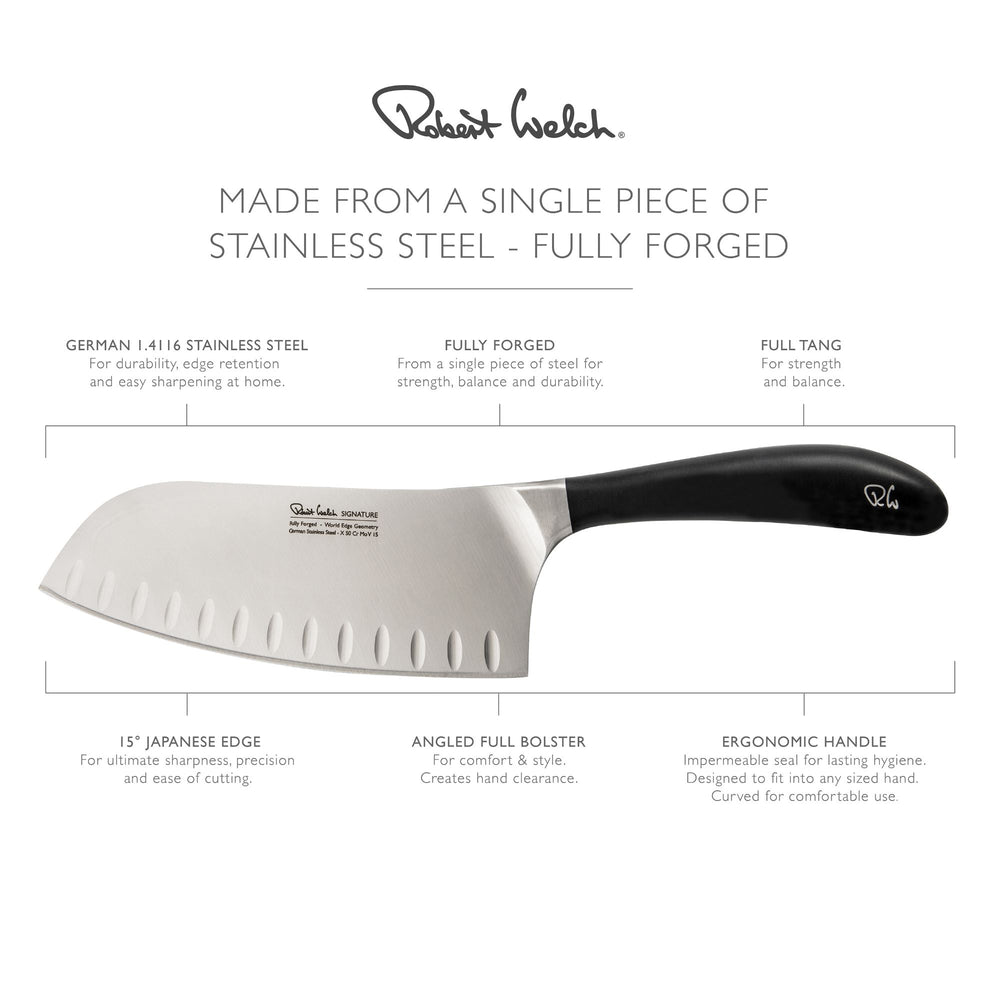 Signature Deep Santoku Knife 17cm