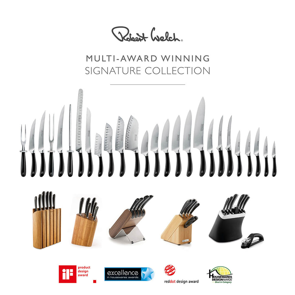 Robert Welch Hand-held Knife Sharpener with Spare Sharpening Wheel