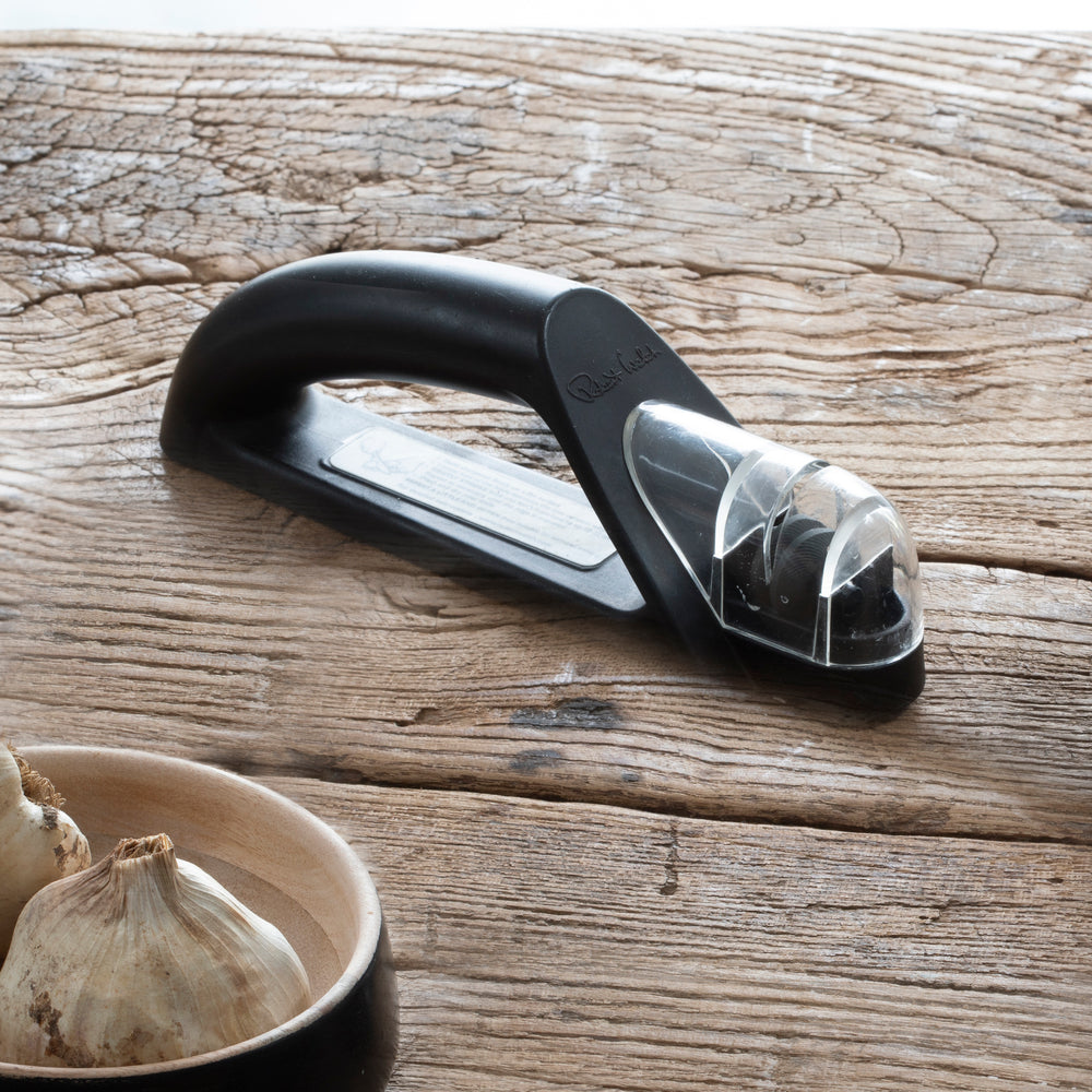 Robert Welch Hand-held Knife Sharpener with Spare Sharpening Wheel