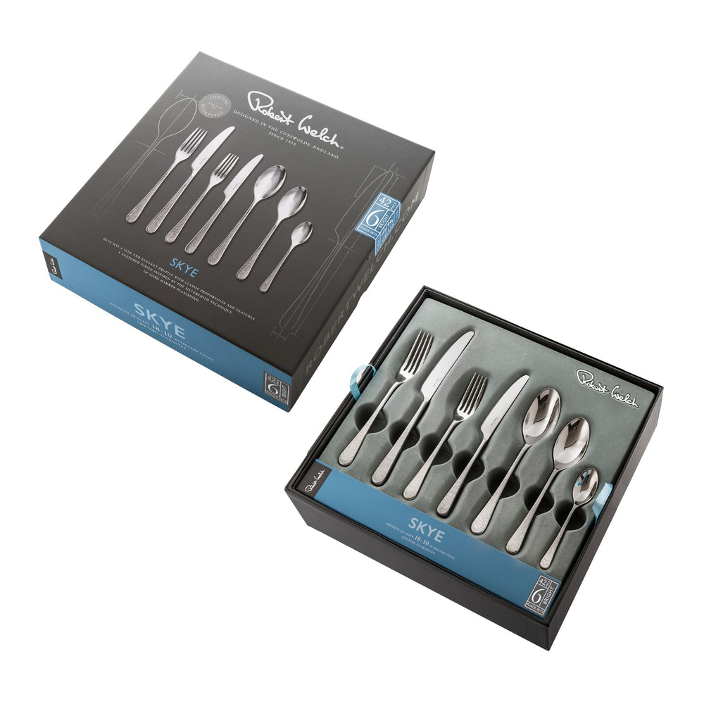 Skye Bright Cutlery Set, 42 Piece for 6 People