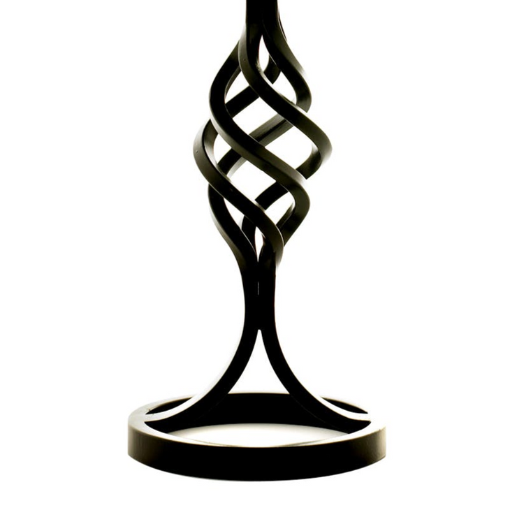 Dryad 4 Strand Candlestick Medium Black