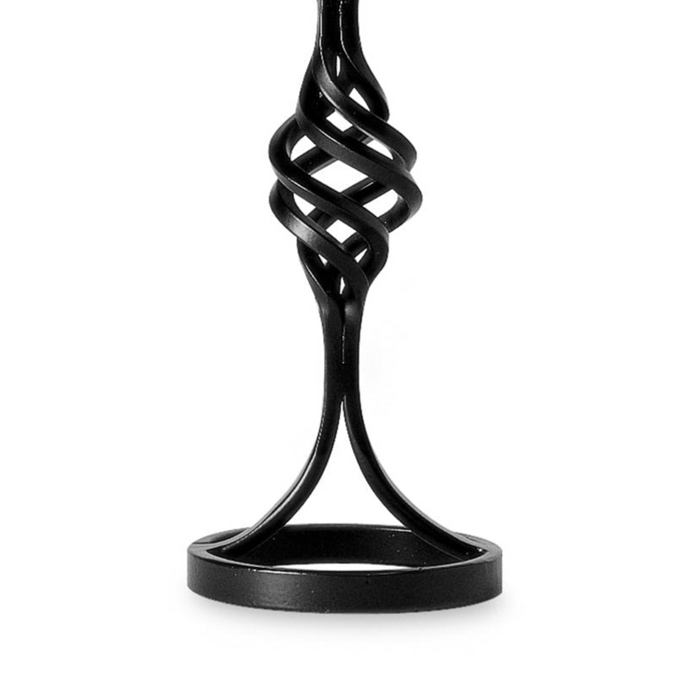 Dryad 4 Strand Candlestick Small Black