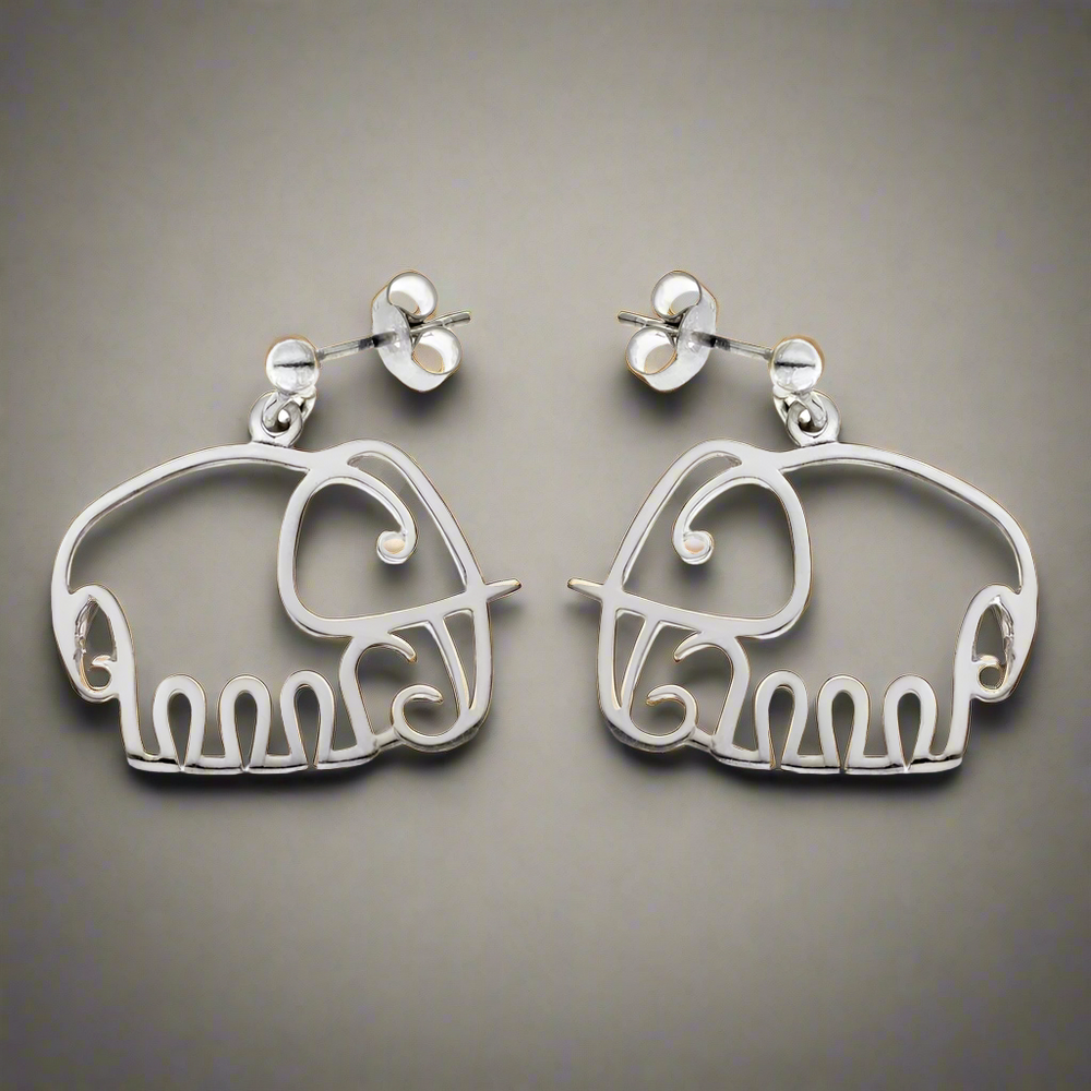 Elephant Earrings