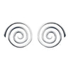 Spiral Necklace and Stud Earrings Set (Large pendant)
