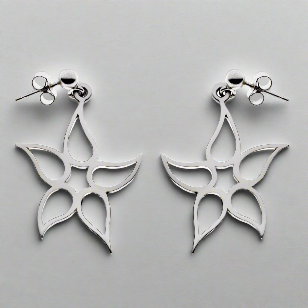 Starfish Necklace and Drop Earrings Set