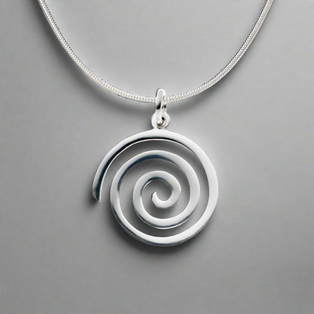 Small Spiral Pendant