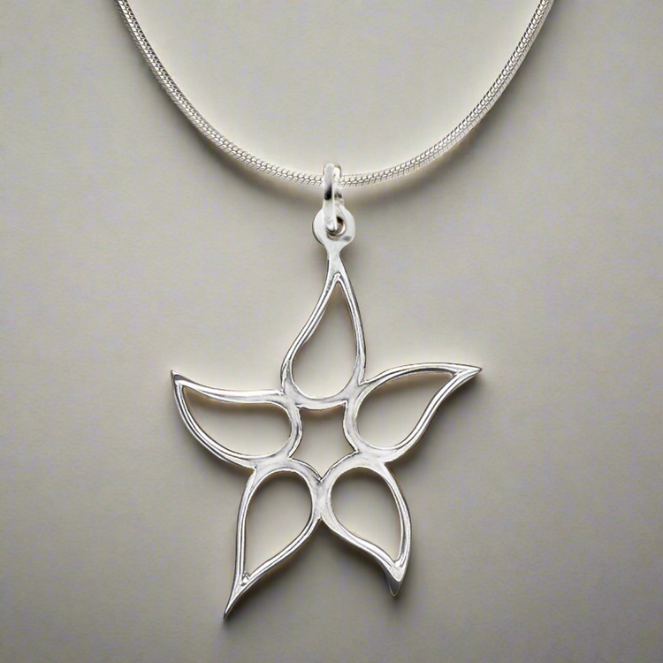 Starfish Necklace and Drop Earrings Set