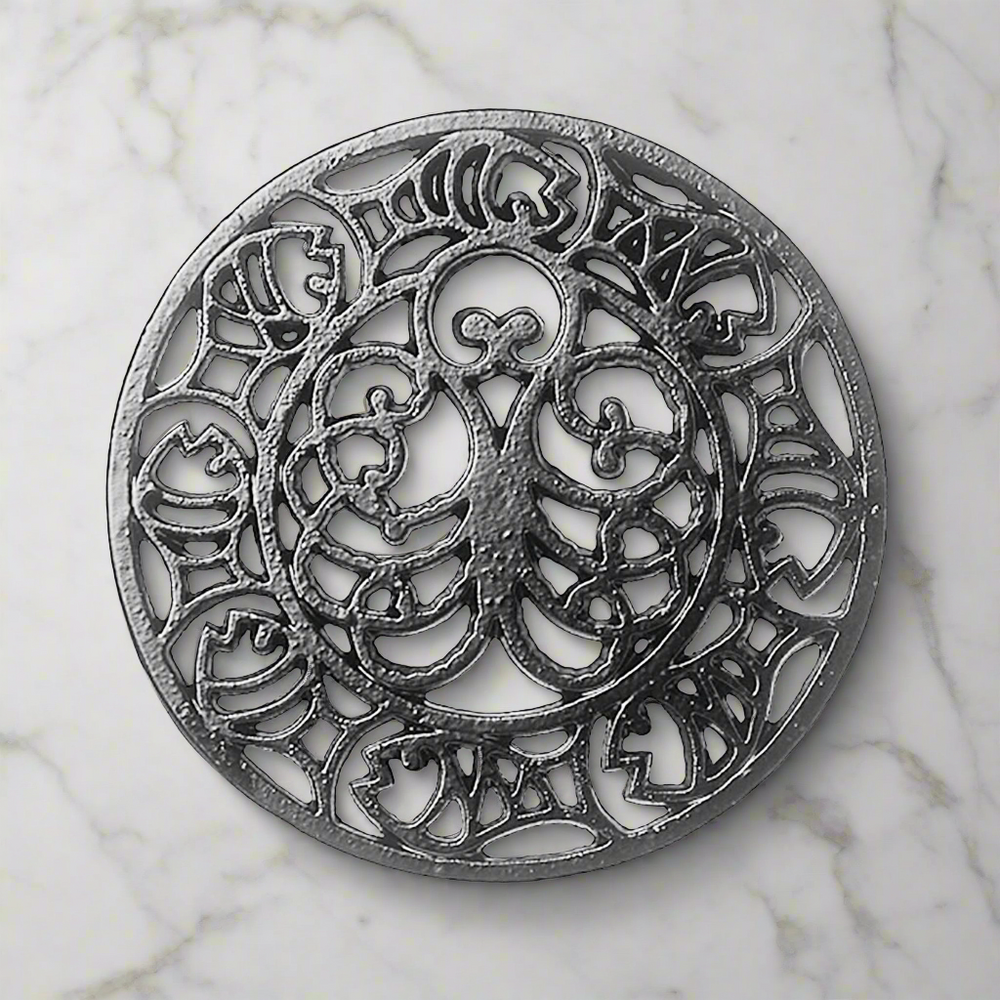 Octopus & Fish Trivet Graphite