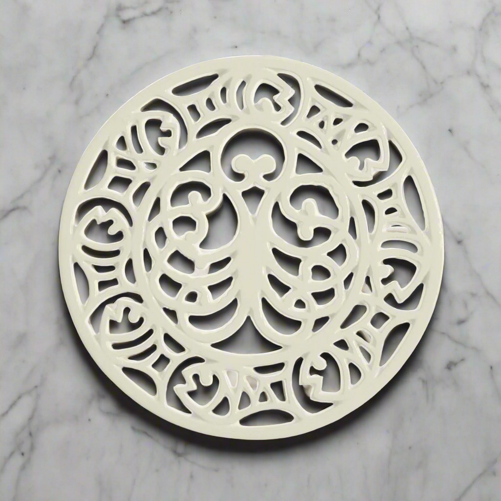 Octopus & Fish Trivet Stone