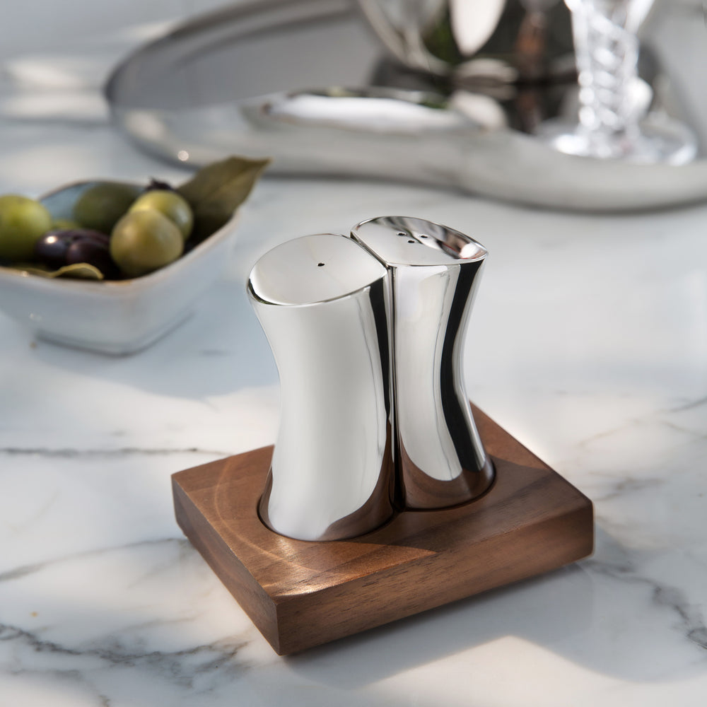 Drift Salt & Pepper Shakers and Stand Set