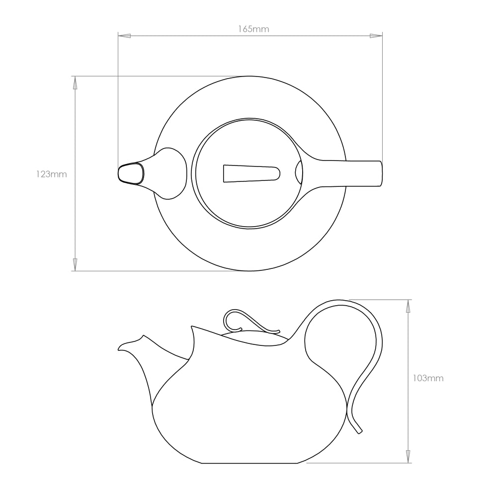 Drift Teapot, 450 ml